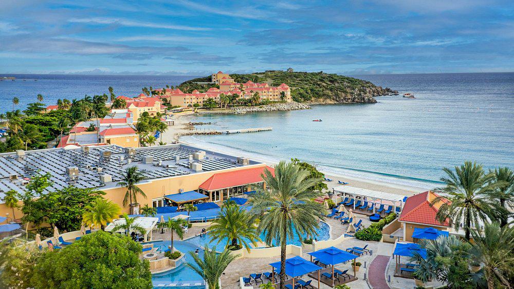 Divi Little Bay Beach.