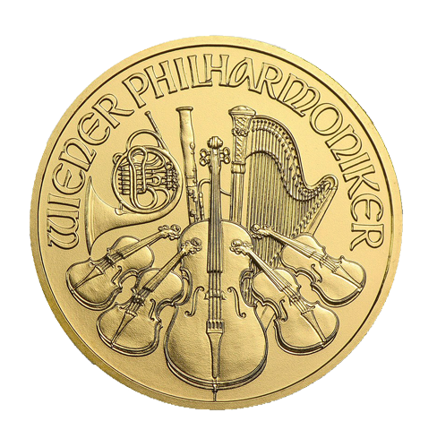 Gouden Philharmoniker munt 1 troy ounce 