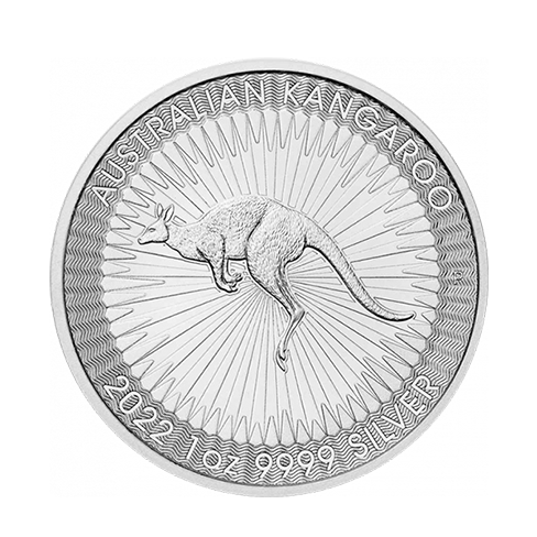 Nieuwe zilveren Kangaroo munt 1 troy ounce (2022) 