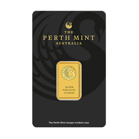 Goudbaar 10 gram Perth Mint 
