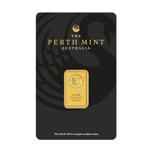 Goudbaar 5 gram Perth Mint 