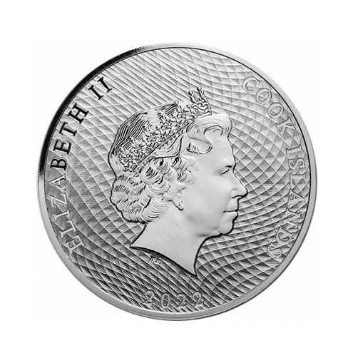 Zilveren Cook Island munt 1 troy ounce 