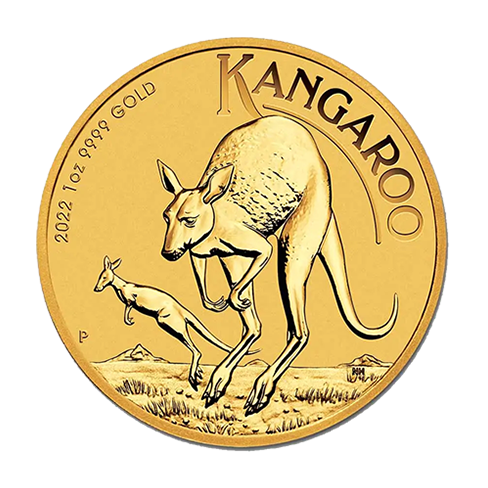 Gouden Kangaroo munt 1 troy ounce (2022)