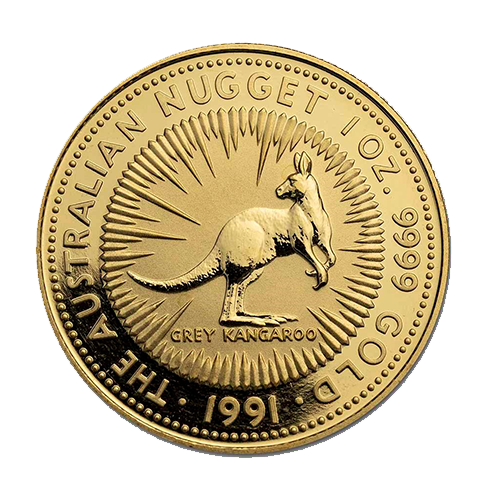 Gouden Kangaroo munt 1 troy ounce (1991)