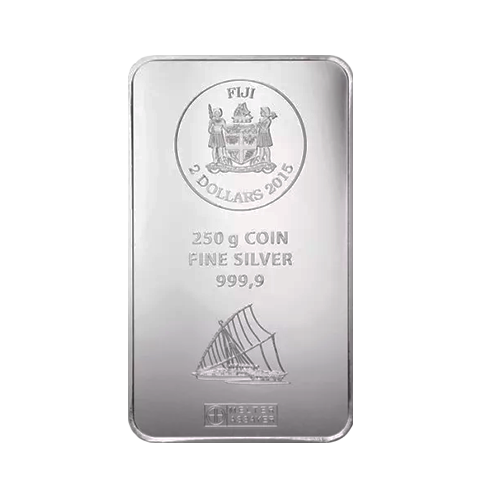 Zilveren Muntbaar 250 gram Fiji