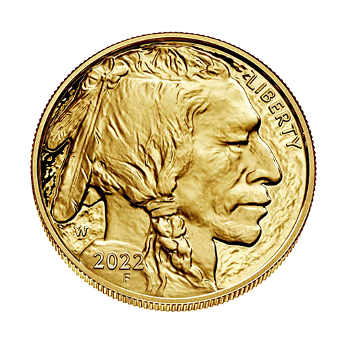 Gouden American Buffalo munt 1 troy ounce 
