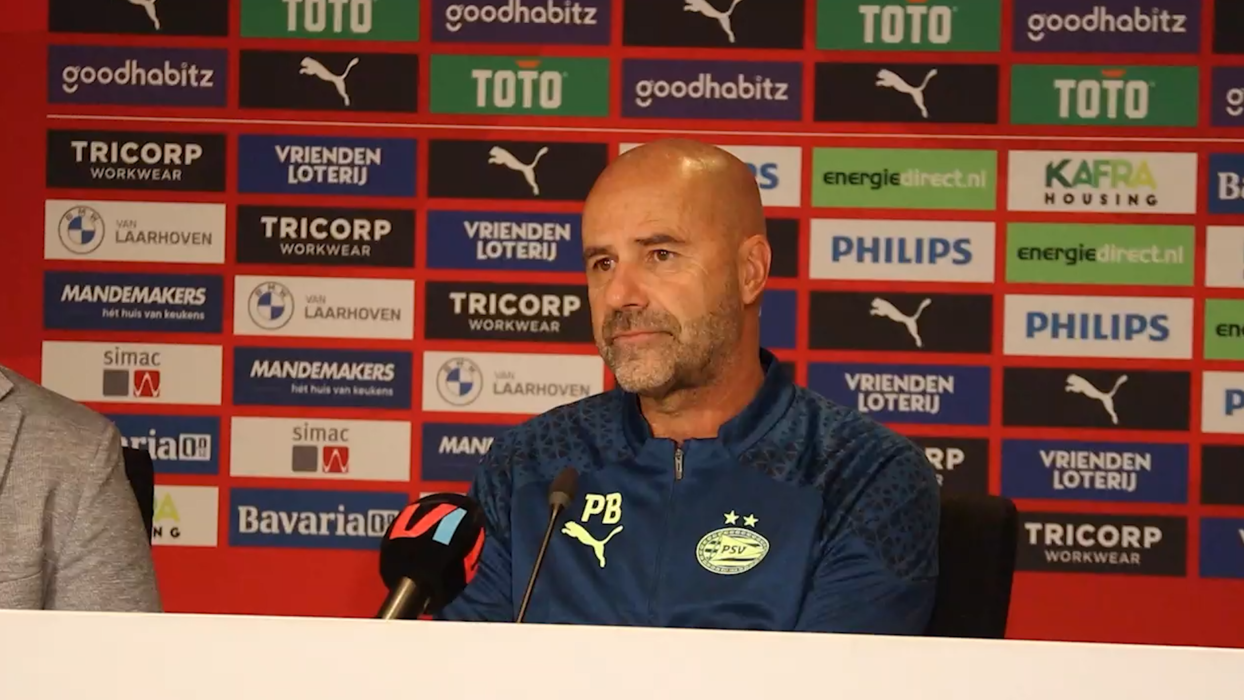 Thumbnail for article: Bosz wordt moe van 'onzinverhalen' over Ajax: 'Ik heb niet gesolliciteerd'