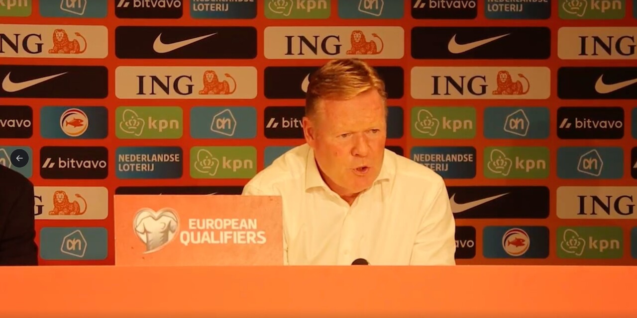 Thumbnail for article: Koeman over de kwaliteit van de selectie: 'Misschien heb ik me wel vergist'