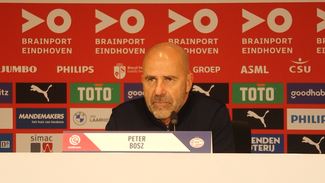 Thumbnail for article: Bosz tevreden over inefficiënt PSV: 'Dan heb je het natuurlijk heel goed gedaan'