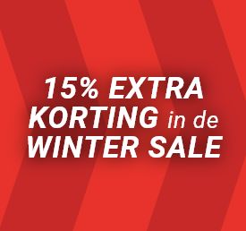 15% EXTRA korting in de Winter Sale