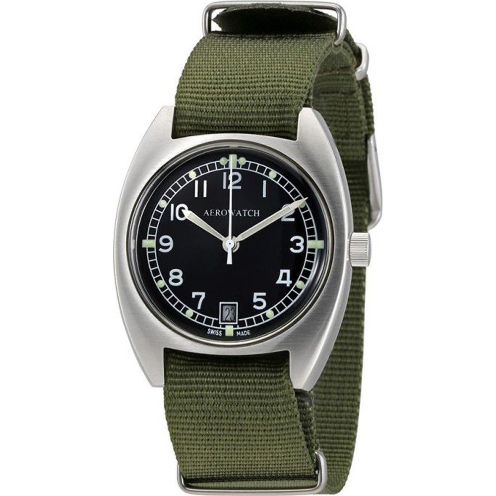 Aerowatch 42971-AA02 Military G-10 Field Horloge