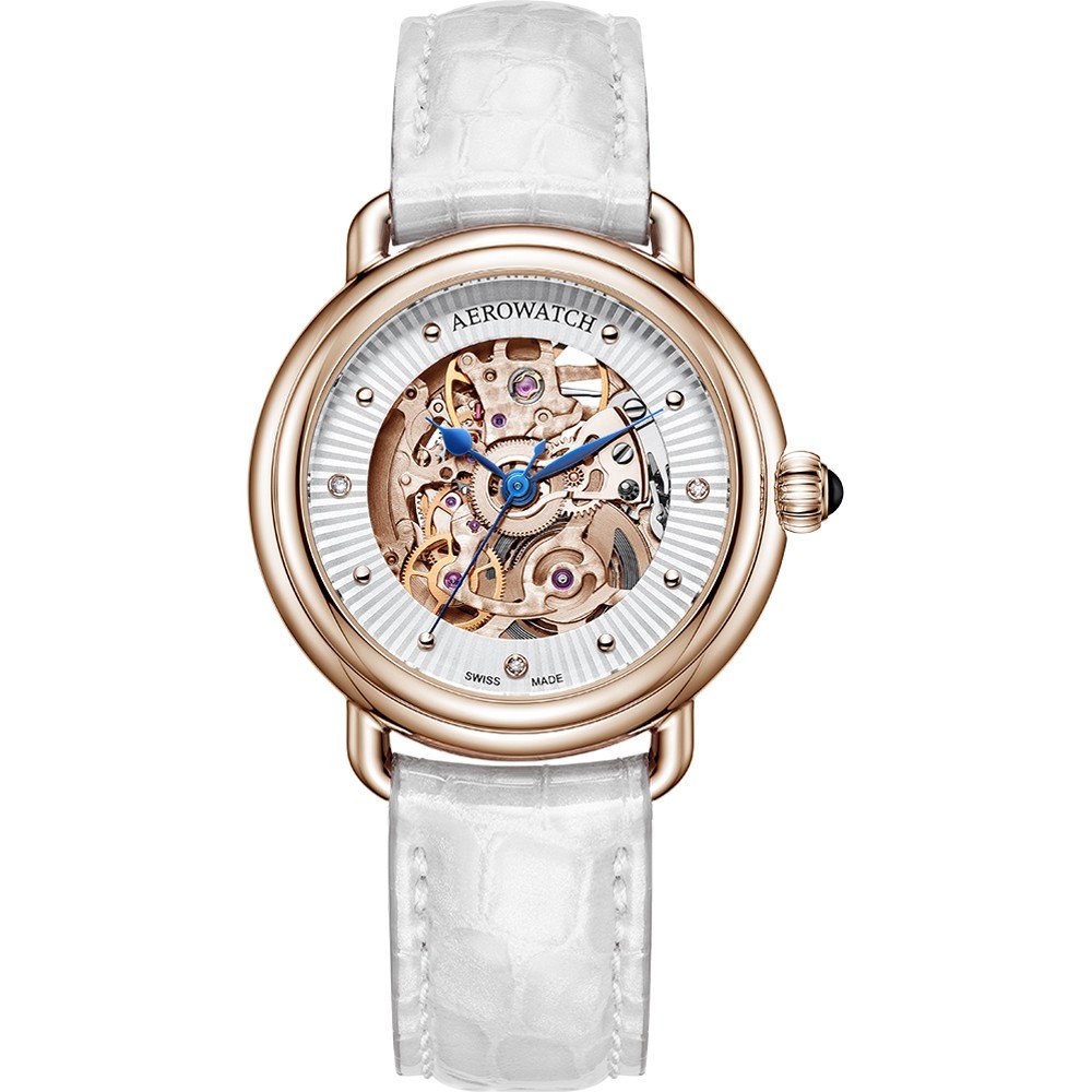 Aerowatch 1942 60960-RO19 1942 Lady Auto Horloge