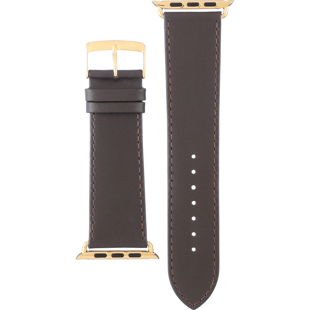 Apple Watch APBR24G-M Brown leather 24 mm - Medium band