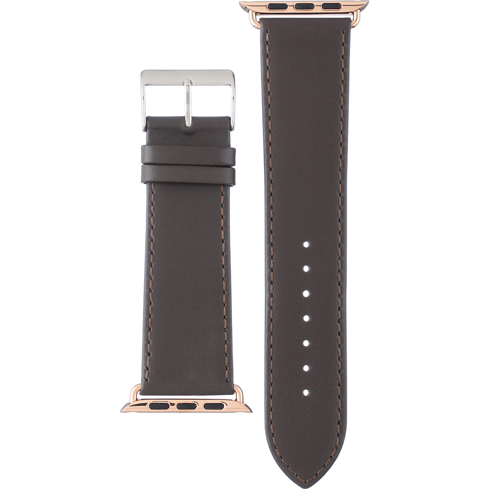 Apple Watch APBR24R-M Brown leather 24 mm - Medium band