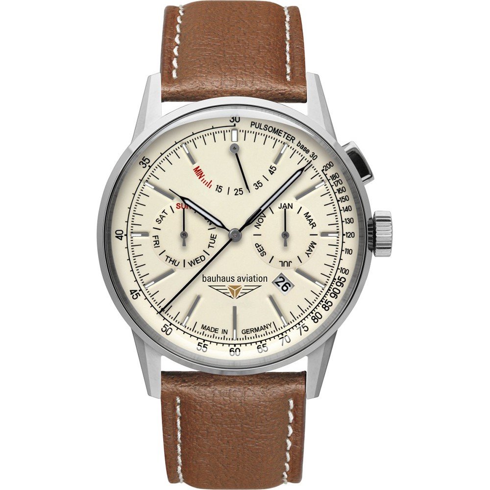 Bauhaus Aviation 2362-5 Aviation G38 Horloge