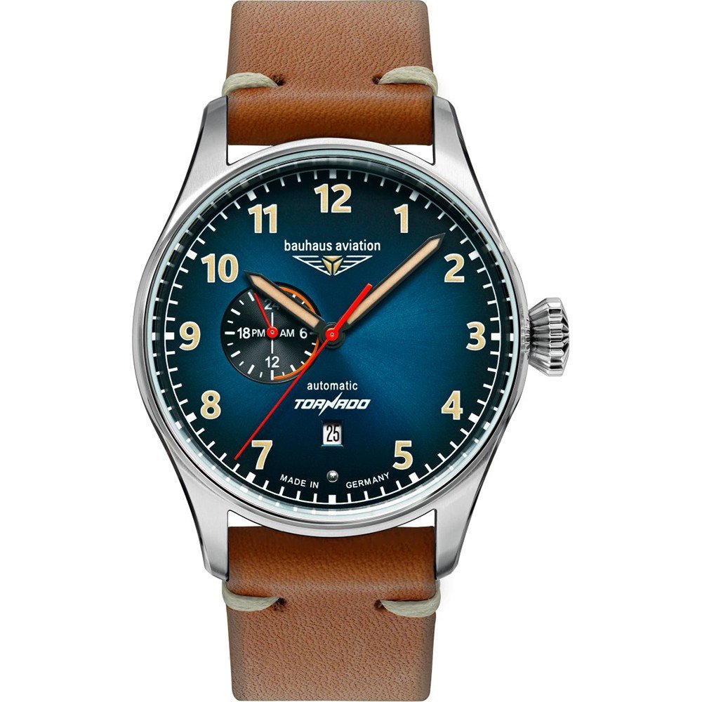 Bauhaus Aviation 2764-3 Aviation Tornado Horloge