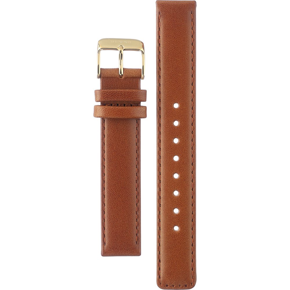 Bering PT-A18634T-BRN Titanium Horlogeband
