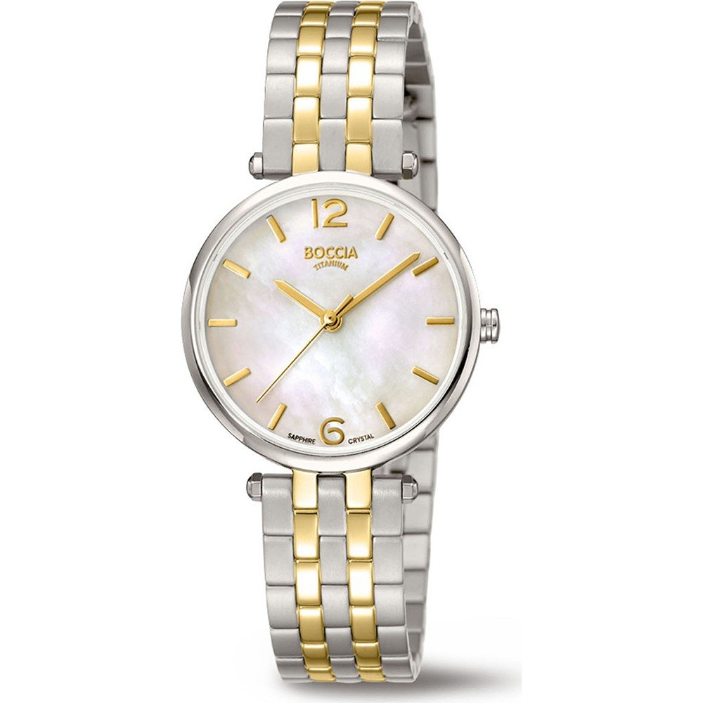 Boccia 3339-04 3339-03 Horloge