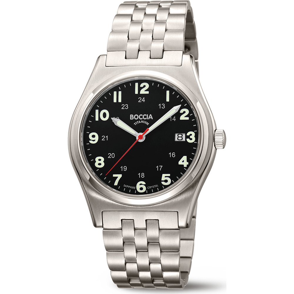 Boccia 3674-02 Horloge
