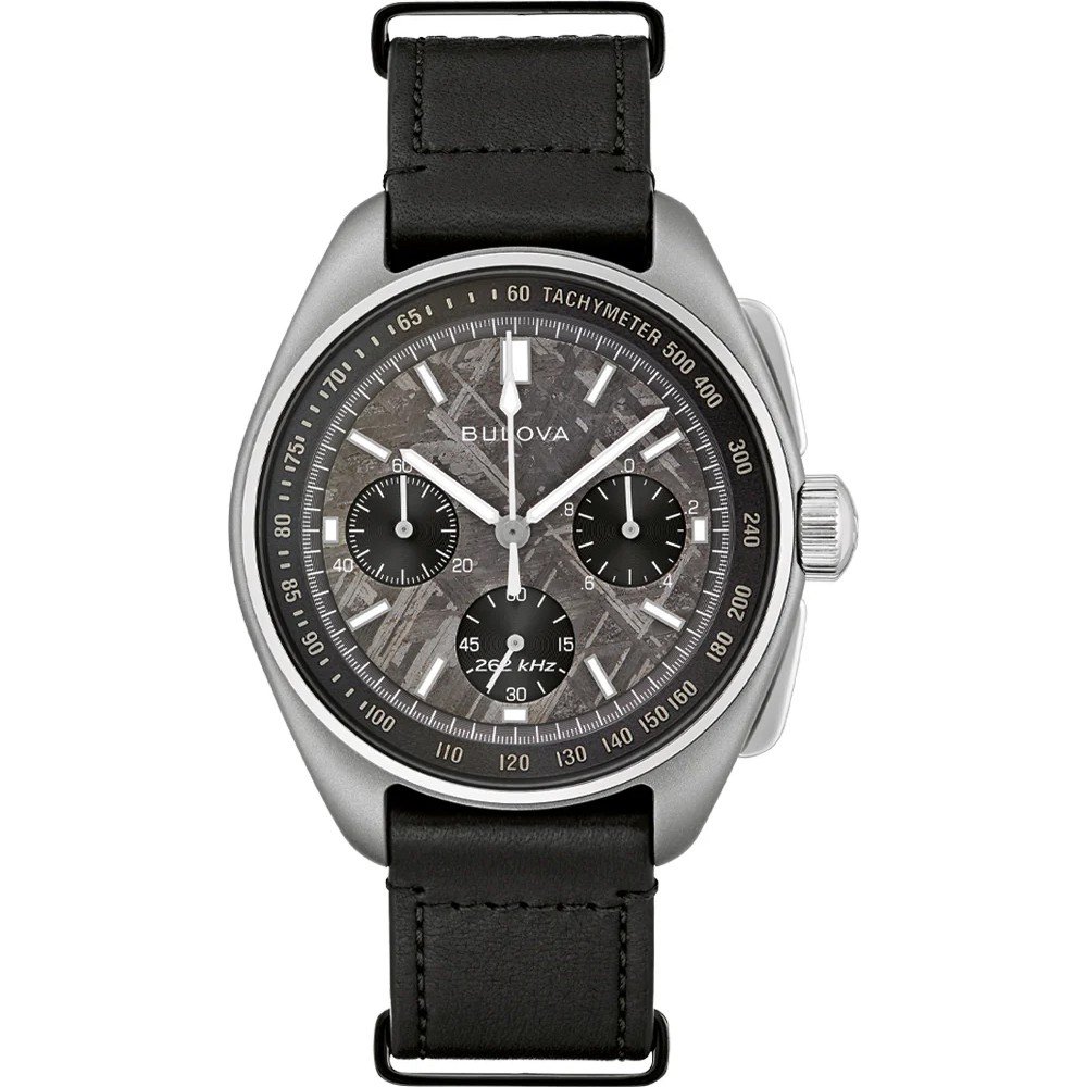 Bulova Archive Series 96A312 Lunar Pilot - Meteorite Limited Edition Horloge