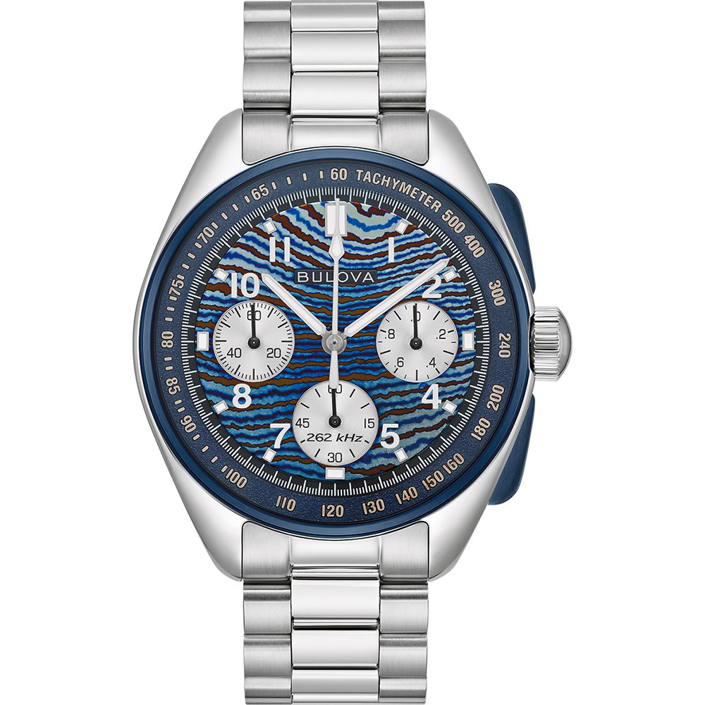 Bulova Archive Series 98A329 Lunar Pilot Timascus Limited Edition Horloge