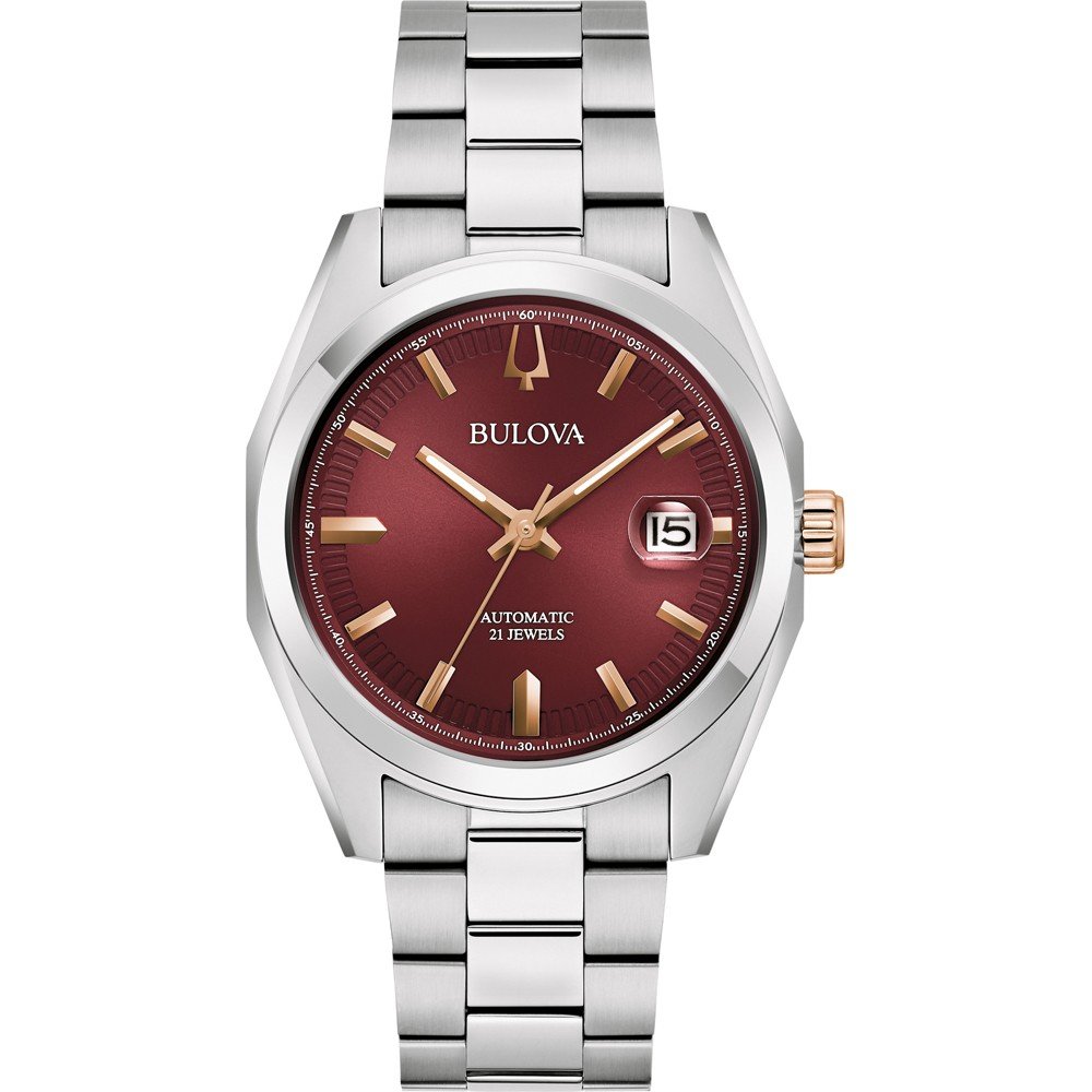 Bulova Automatisch horloge Polshorloge, herenhorloge, dameshorloge, roestvrijstalen band, saffierglas