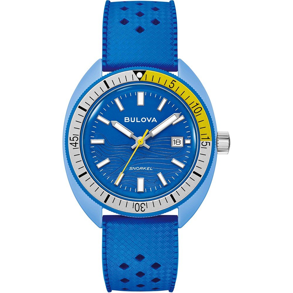 Bulova Performance 98B445 Snorkel ‘Blue Tangʼ Horloge