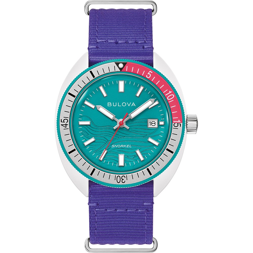 Bulova Archive Series 98B447 Snorkel ‘Coral Reefʼ Horloge