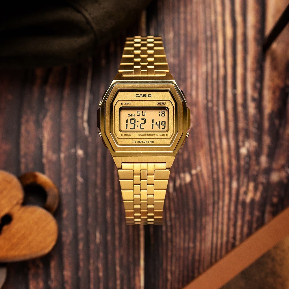 Casio Vintage A1000G-9EF A1000 Series Horloge