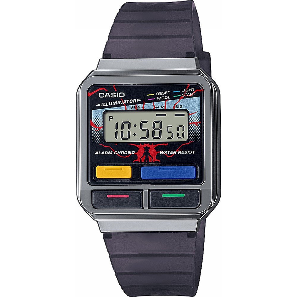 Casio Vintage A120WEST-1A Edgy - Stranger Things Horloge