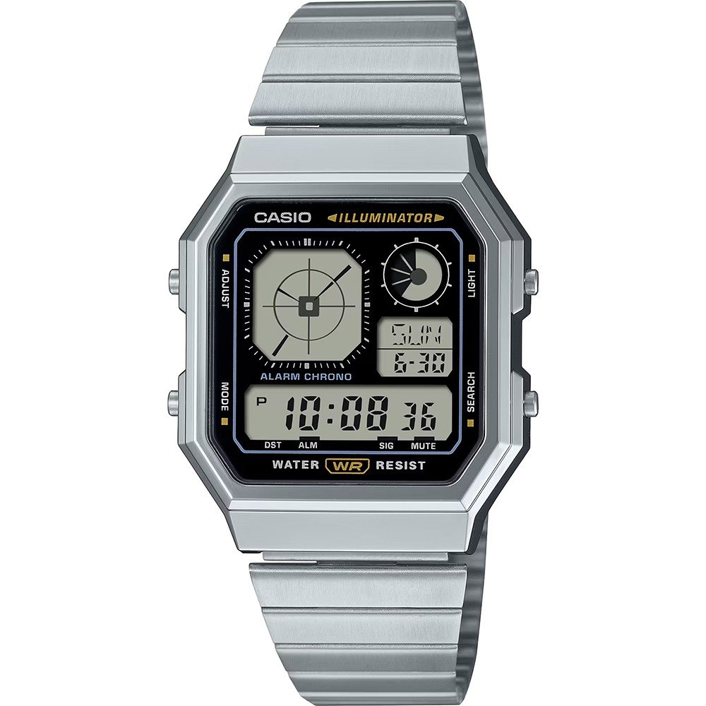 Casio Vintage A130WE-1AEF Vintage Edge LC Horloge