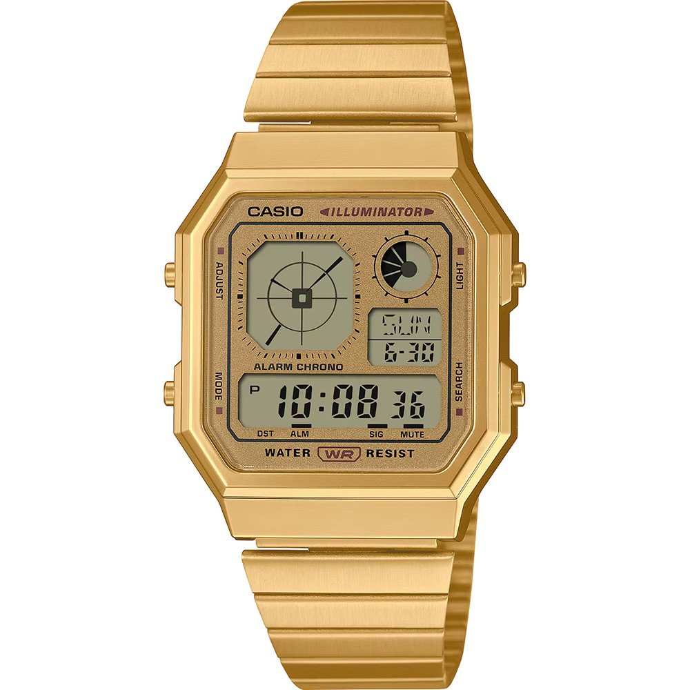 Casio Vintage A130WEG-9AEF Vintage Edge LC Horloge