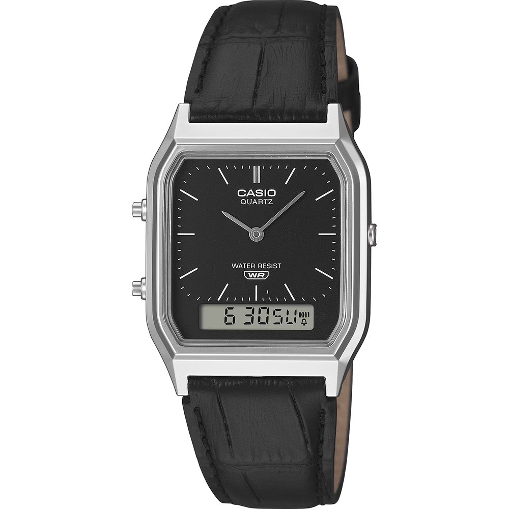 Casio Vintage AQ-230EL-1AEF Vintage Edgy Horloge