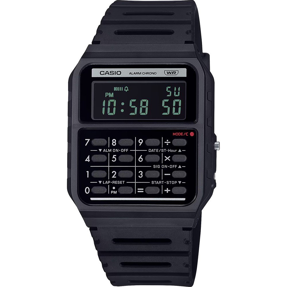 Casio Vintage CA-53WB-1BEF Vintage Edgy Horloge