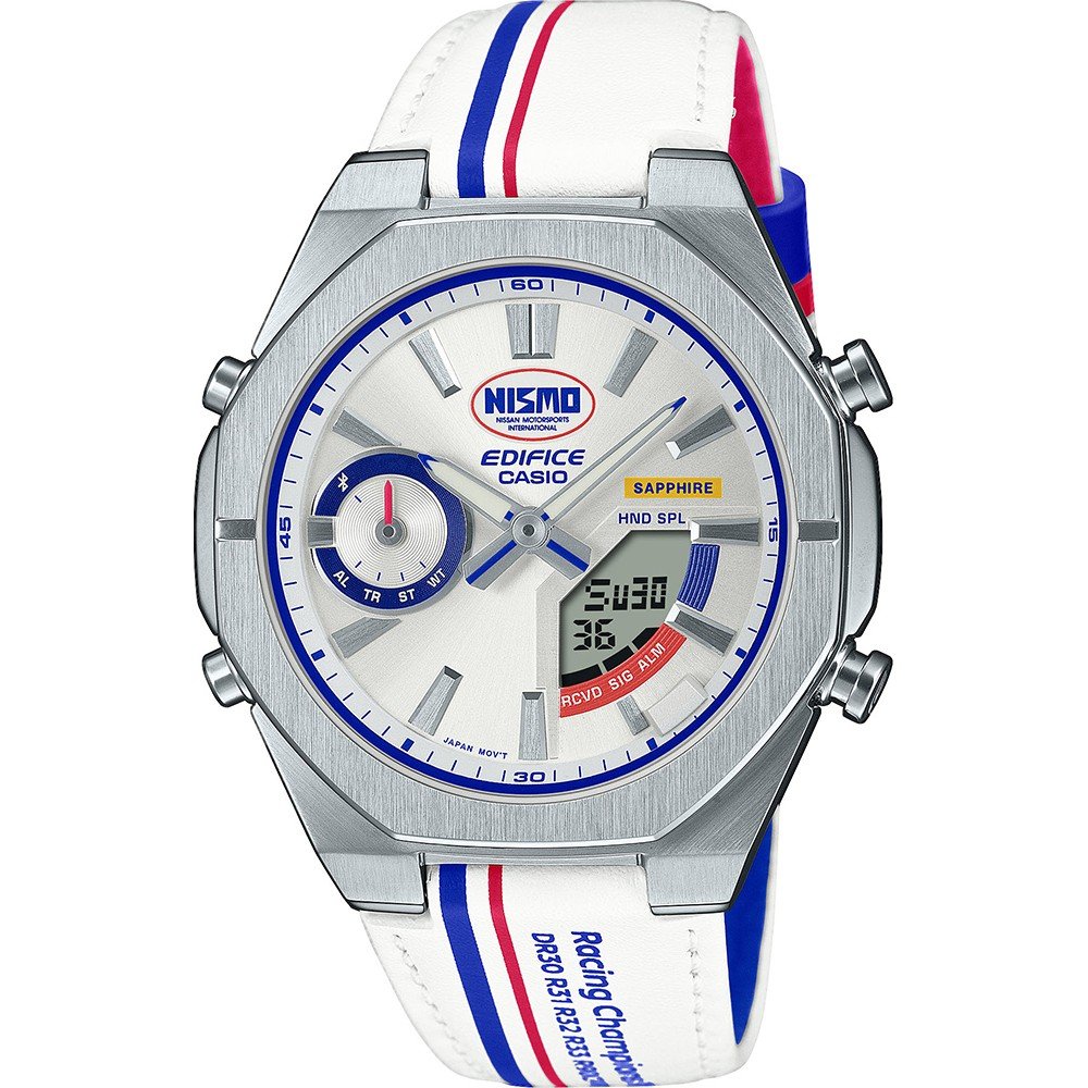 Casio Edifice Bluetooth Slim Line ECB-S10NIS-7AER CASIO EDIFICE X NISMO Horloge
