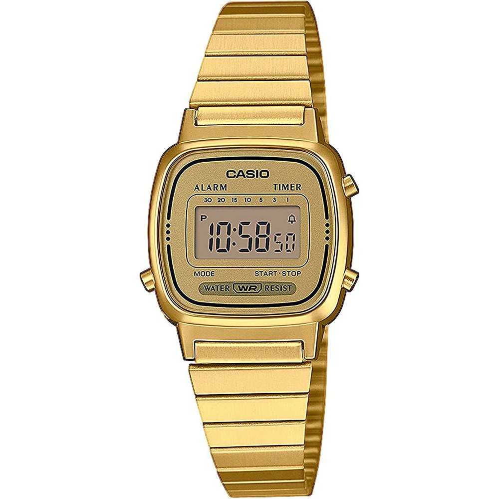 Casio Vintage LA670WEGA-9EF Vintage Mini Horloge