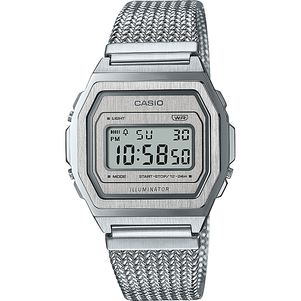 Casio Vintage A1000MA-7EF Vintage Iconic Horloge