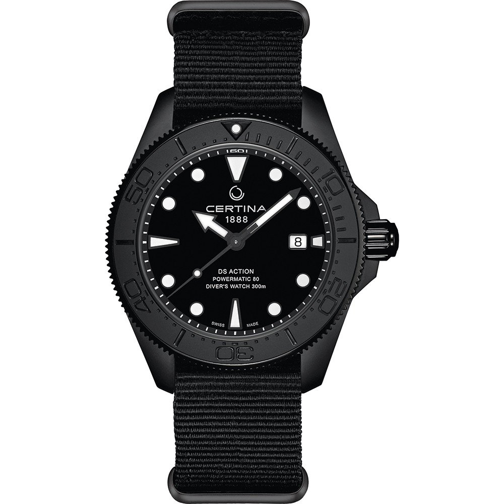 Certina DS Action C0326073805100 DS Action Diver Powermatic 80 Horloge