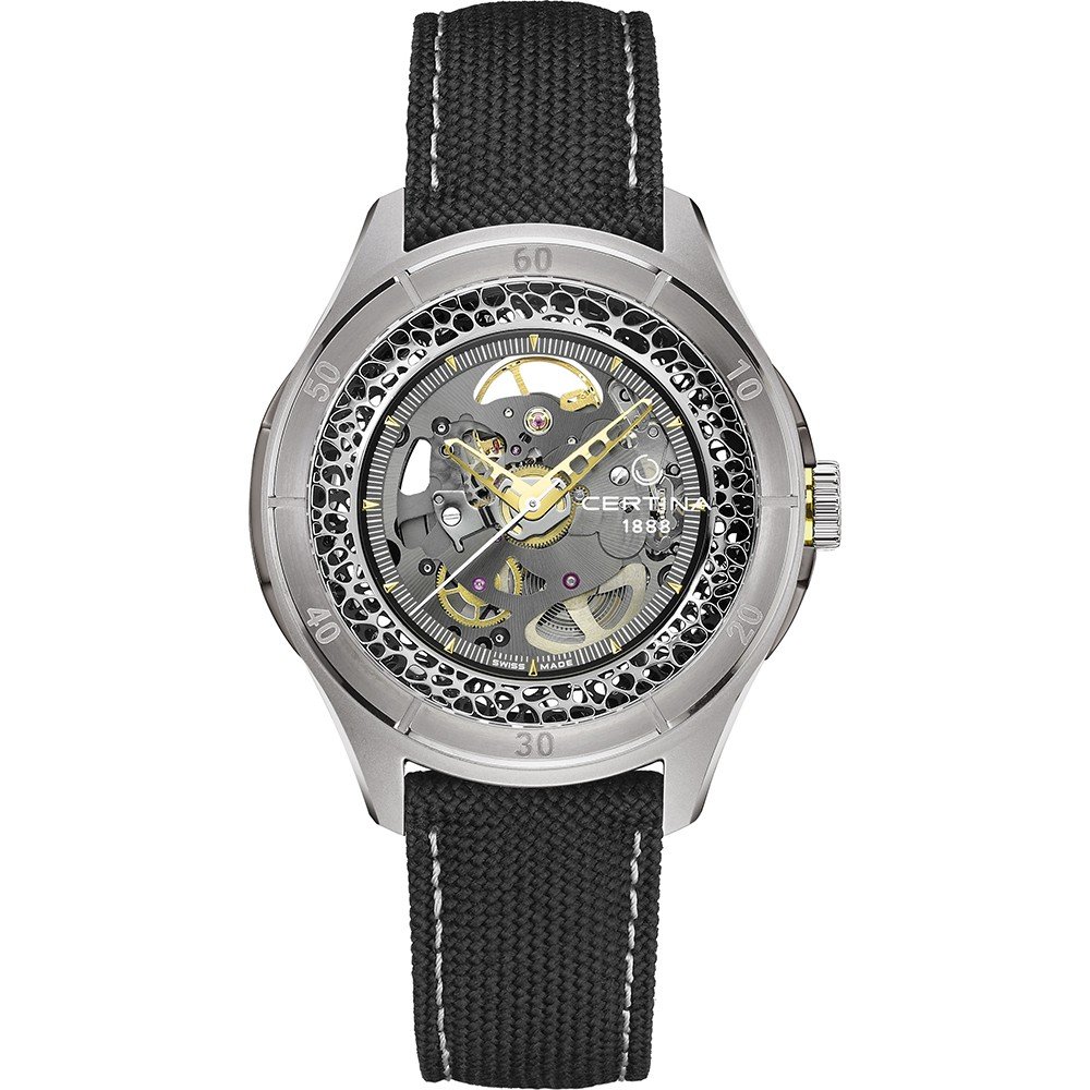Certina DS C0424075608110 DS Skeleton Horloge