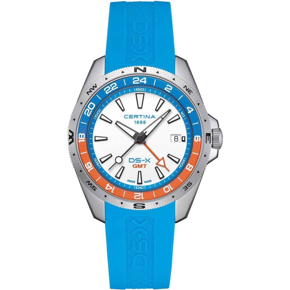 Certina DS-X C0474521701100 DS-X GMT Horloge