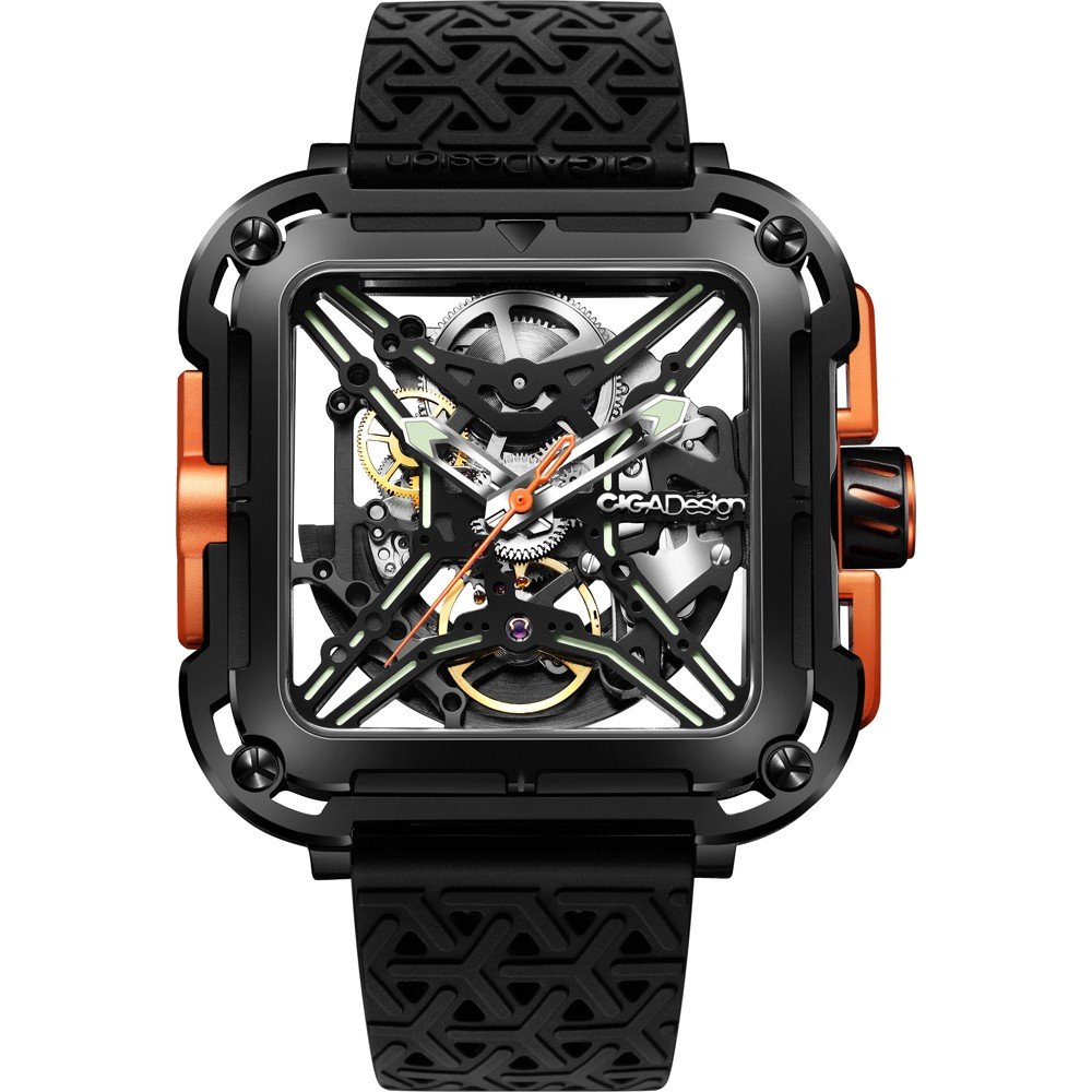 CIGA Design X011-BLOG-W25BK X-Series Gorilla Horloge