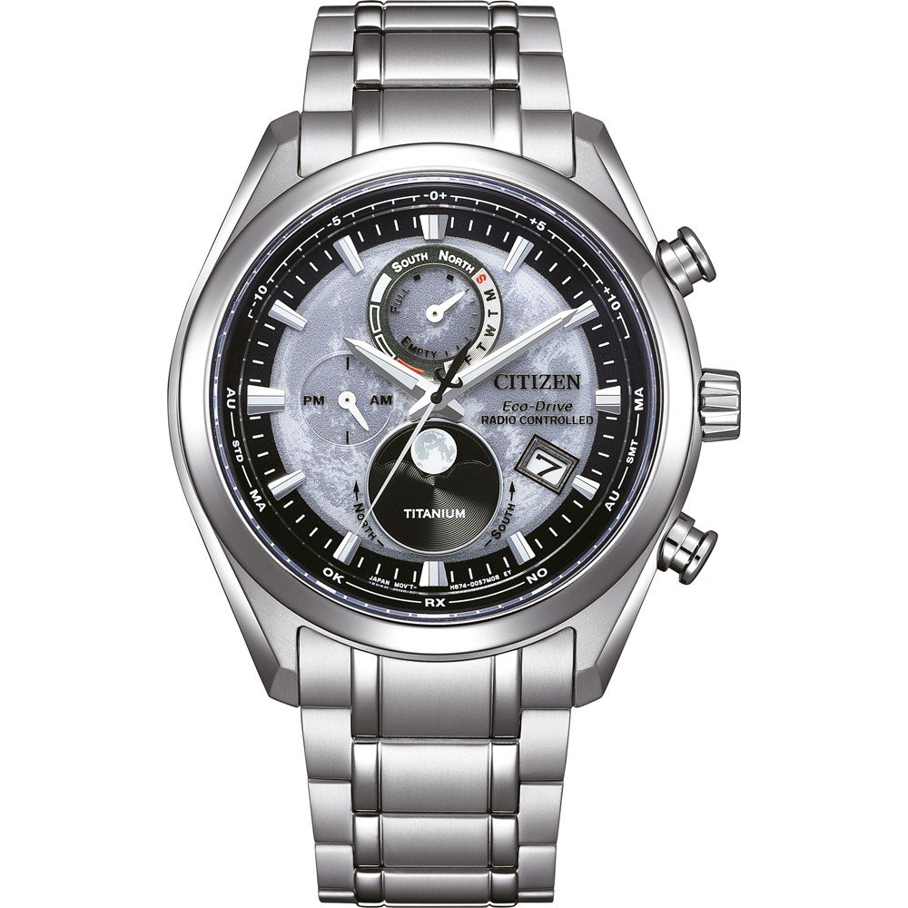 Citizen Radio Controlled BY1010-81H Tsuki-yomi Horloge