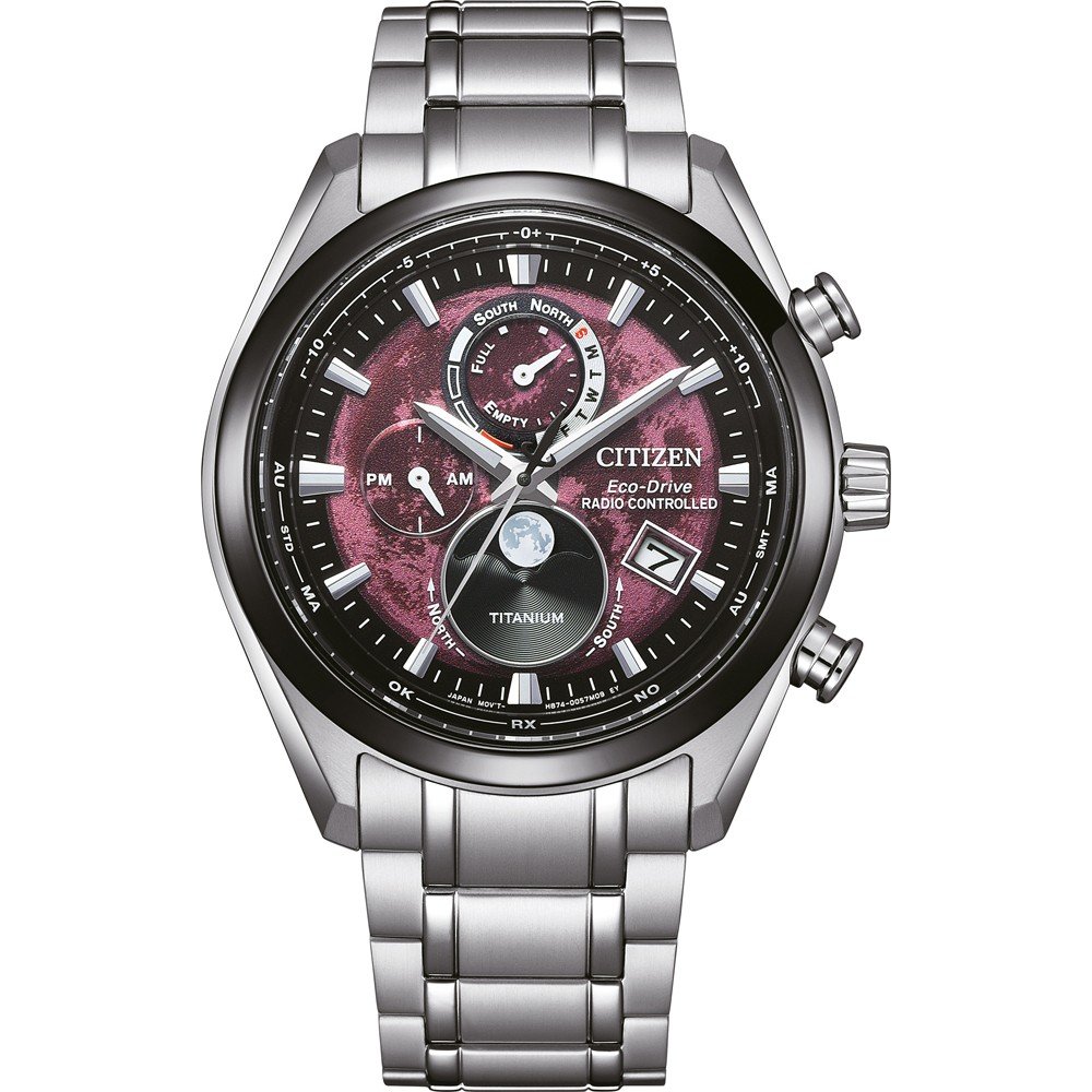 Citizen Radio Controlled BY1018-80X Tsuki-yomi Horloge