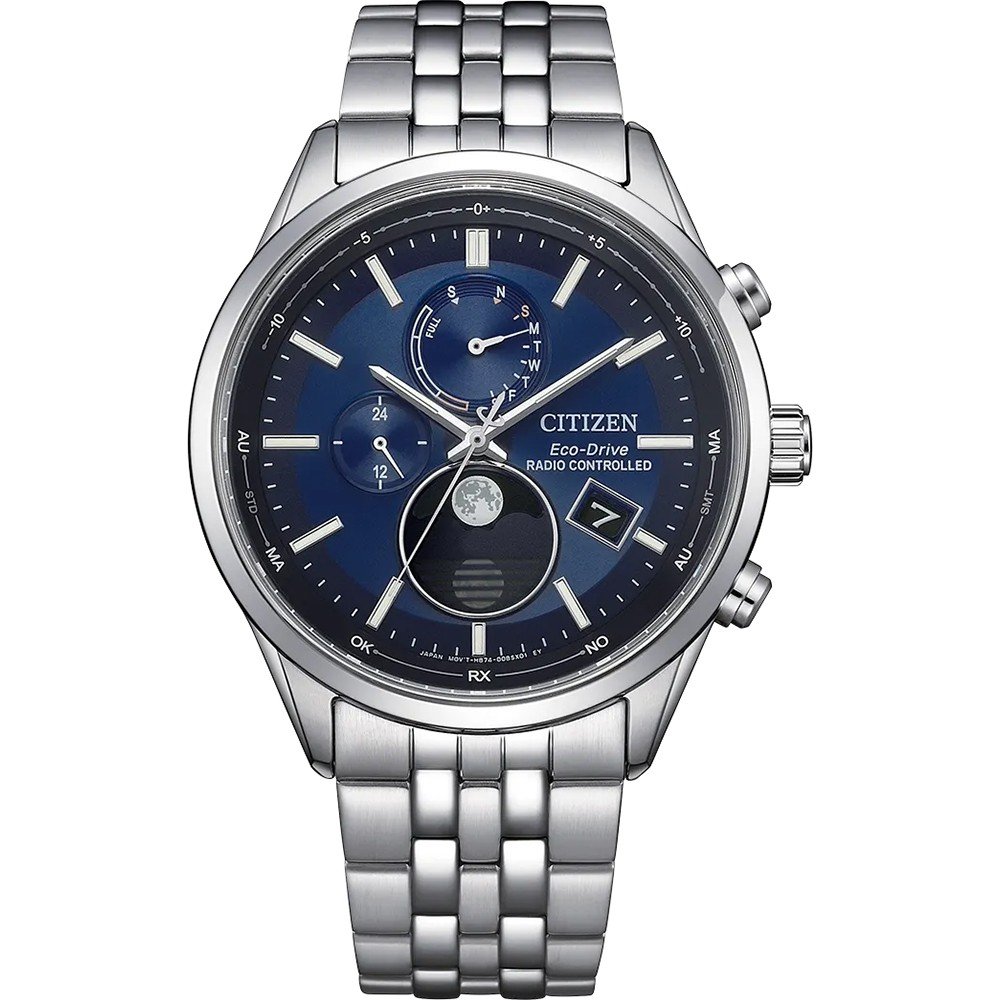Citizen Radio Controlled BY1030-50L Radio Controlled Moonphase Horloge