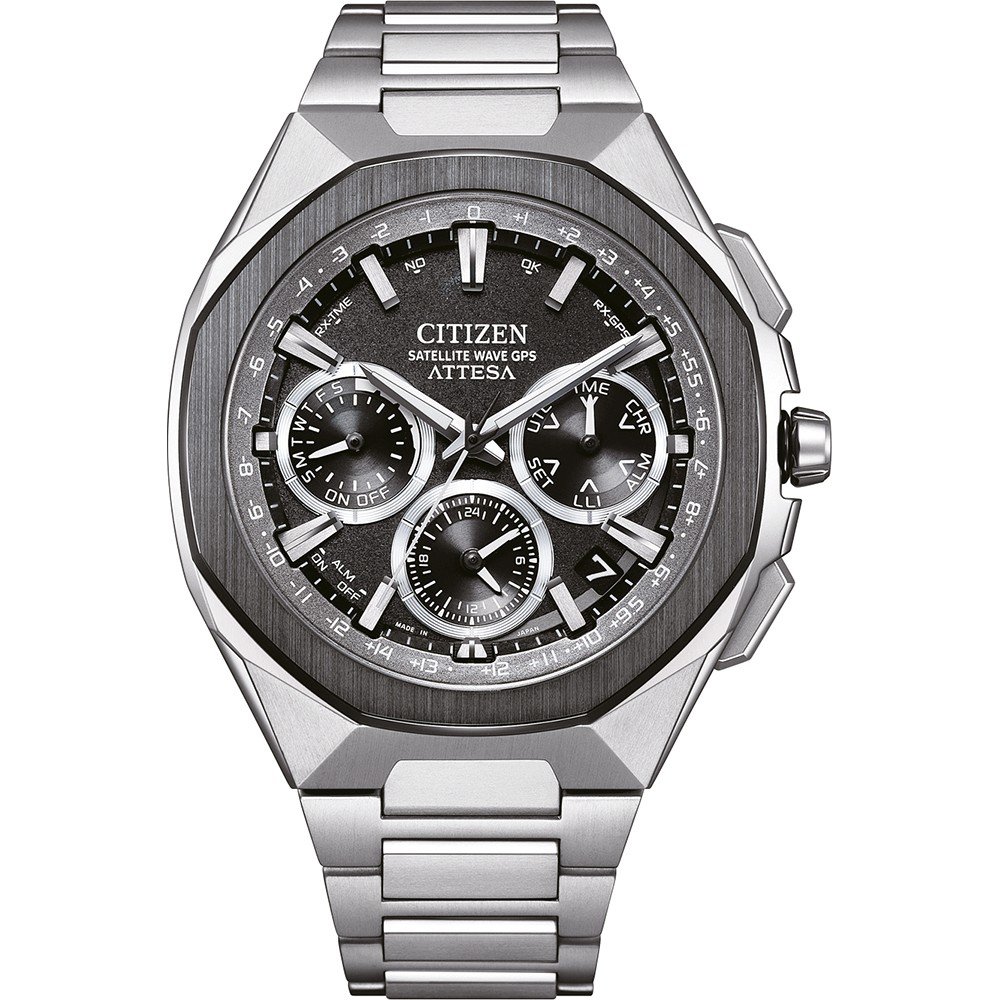 Citizen Satellite Wave GPS CC4104-53E Attesa Satellite Wave GPS - Spaceship Horloge