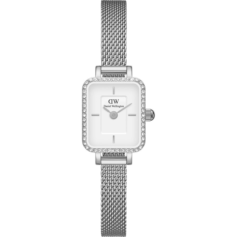 Daniel Wellington Quadro DW00100732 Quadro Mini Sterling Lumine Horloge