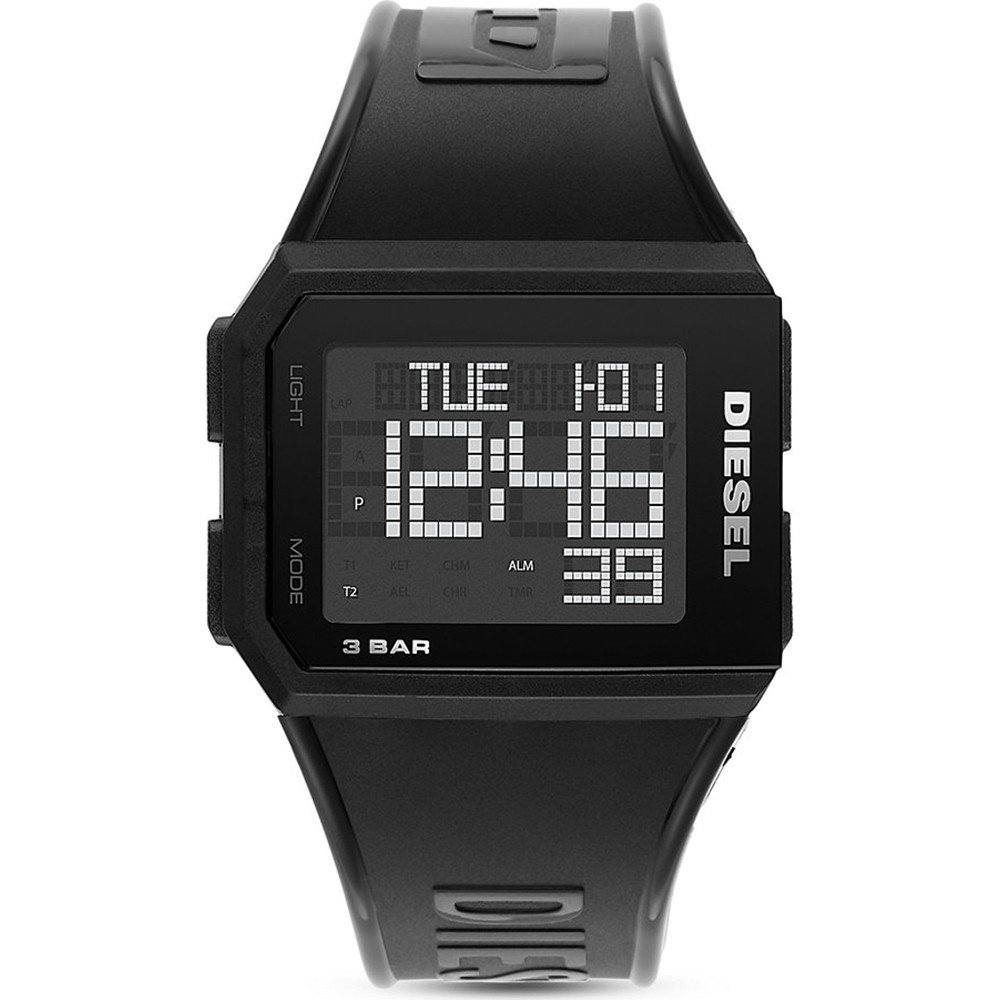 Diesel Digital DZ1918 Chopped Horloge