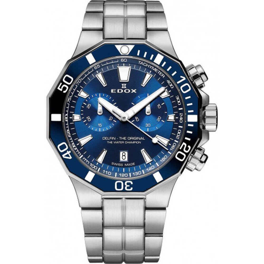 Edox Delfin 10112-3BUM-BUIN Delfin The Original Horloge
