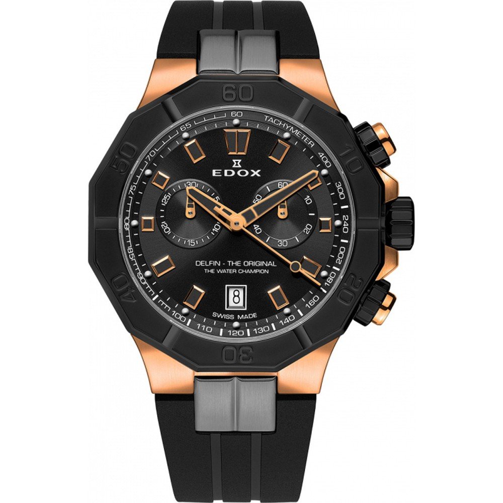 Edox Delfin 10113-37RNCA-NIR Delfin The Original Horloge