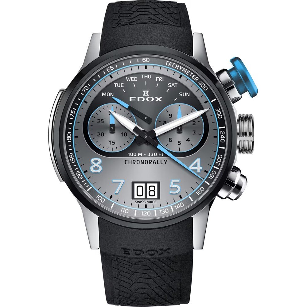 Edox Chronorally 38003-TINBU-GNBU Horloge